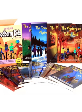 陪你读书第6级6B 英文原版 Read With You Level 6 6B: Woodberry Kids Collection 10册 儿童英语分级阅读读物【上海外文书店】