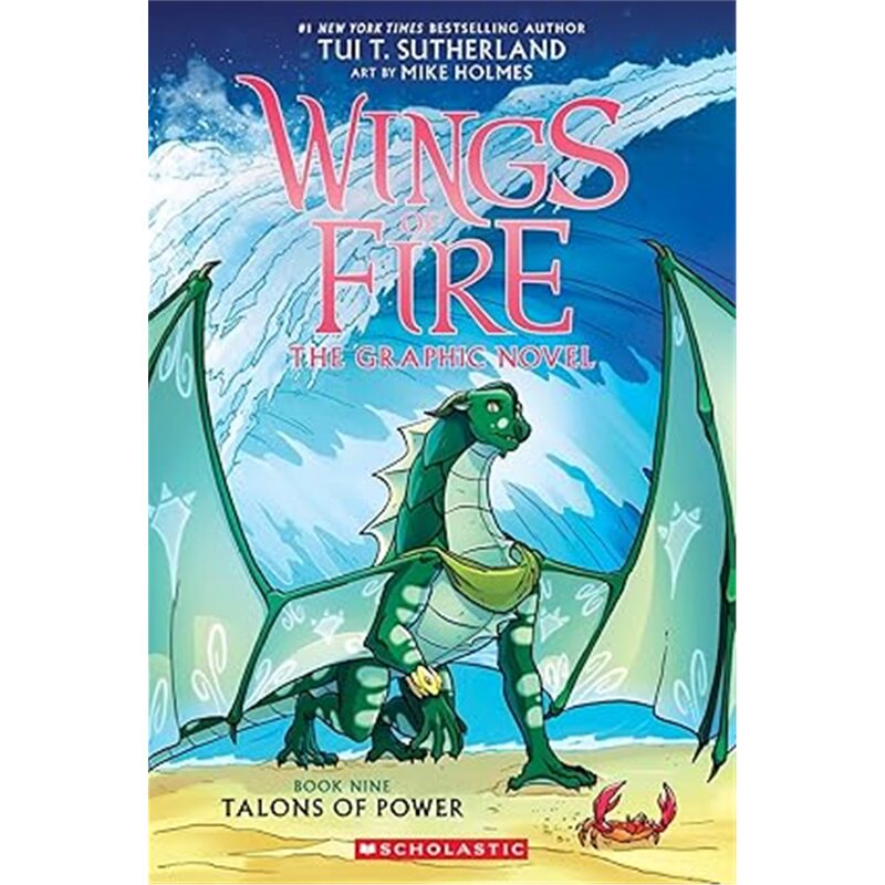 现货 Wings of Fire 火翼飞龙9  力量之爪 Talons of Power 平装 Graphic Novel #9 儿童读物 全彩漫画[9781339001265] 上海外文