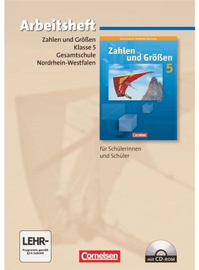 预订【德语】 Zahlen und Größen - Kernlehrpläne Gesamtschule Nordrhein-Westfalen - 5[9783060013418]