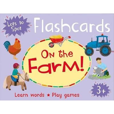 预订Lots to Spot Flashcards: On the Farm!