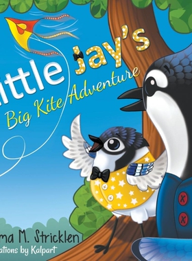 按需印刷Little Jay's Big Kite Adventure[9781946329622]