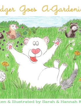 按需印刷Badger Goes A-Gardening[9781365814174]