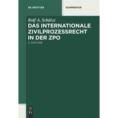 按需印刷不退不换DEG Das internationale Zivilprozessrecht in der ZPO[9783110250831]