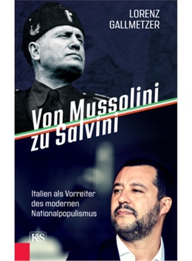预订【德语】 Von Mussolini zu Salvini[9783218011822]