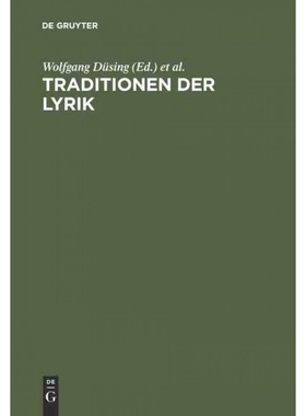 按需印刷DEG Traditionen der Lyrik[9783484107397]