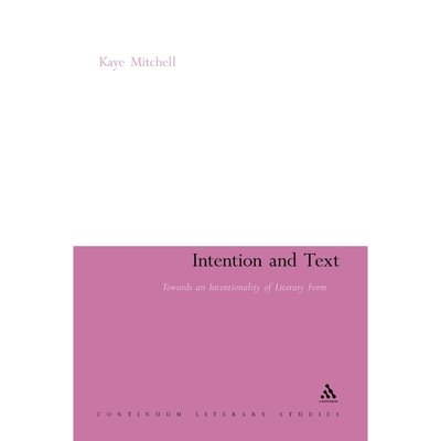 按需印刷不退不换Intention and Text[9781441198648]