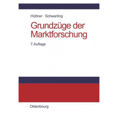按需印刷不退不换DEG Grundzüge der Marktforschung[9783486259179]