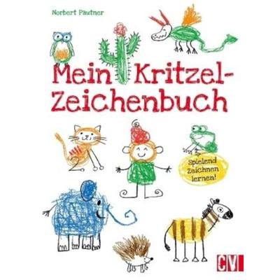 预订【德语】 Mein Kritzel-Zeichenbuch:Spielend zeichnen lernen!