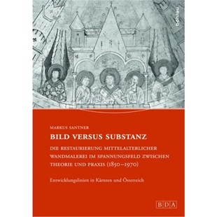 versus und Theorie Wandmalerei 德语 Bild Die Substanz zwischen 预订 Restaurierung Spannungsfeld mittelalterlicher