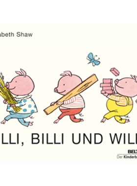 预订【德语】Zilli, Billi und Willi[9783407771094]