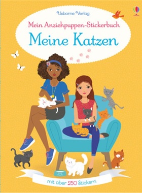 预订【德语】 Mein Anziehpuppen-Stickerbuch: Meine Katzen[9781789410938]