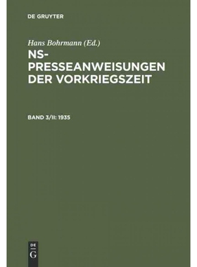 按需印刷不退不换DEG 1935[9783598106781]
