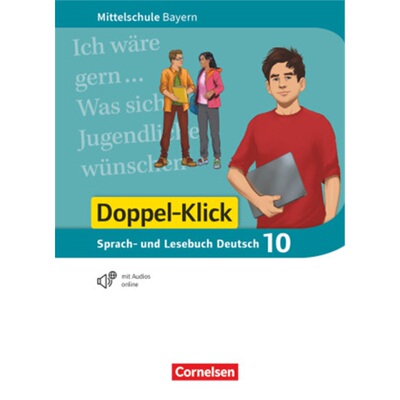 预订不退不换德语 Doppel-Klick - Das Sprach- und Lesebuch - Mittelschule Bayern - 10. Ja[9783060607327]