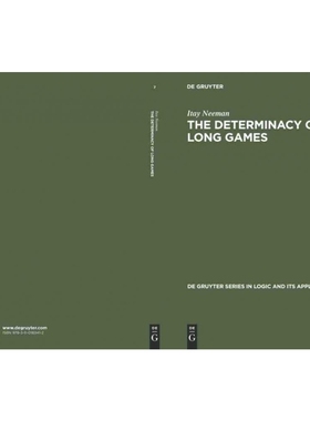 按需印刷DGYT The Determinacy of Long Games[9783110183412]