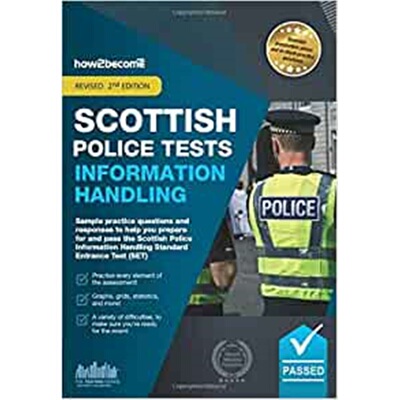 预订不退不换Scottish Police Tests: INFORMATION HANDLING:Sample practice questions and responses to help you prepare for