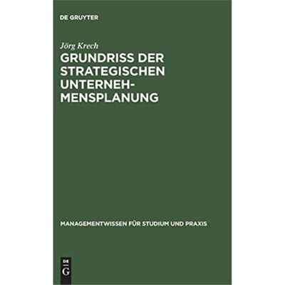 预订不退不换德语 Grundri? der strategischen Unternehmenspl