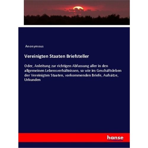 预订【德语】Vereinigten Staaten Briefsteller[9783337719227]