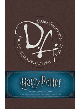 预订Harry Potter: Dumbledore's Army Hardcover Ruled Journal[9781683833246]