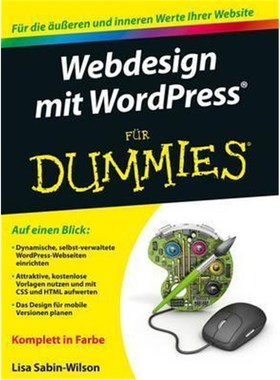 预订【德语】 Webdesign mit Wordpress für Dummies:
