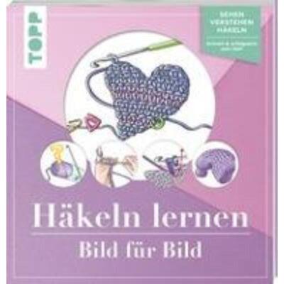 预订【德语】 Häkeln lernen Bild für Bild:Sehen, verstehen, häkeln. Schnell und erfolgr