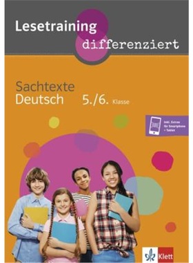 预订【德语】 Lesetraining differenziert - Sachtexte Deutsch 5./6. Klasse[9783126662109]