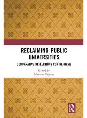按需印刷不退不换TF Reclaiming Public Universities[9780815387176]