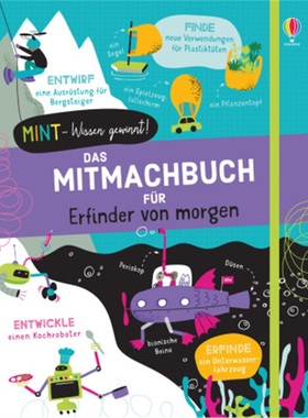 预订【德语】 MINT - Wissen gewinnt! Das Mitmachbuch für Erfinder von morgen[9781789413908]