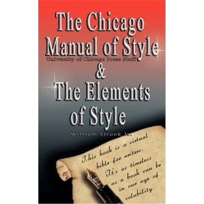 预订The Chicago Manual of Style & The Elements of Style, Special Edition