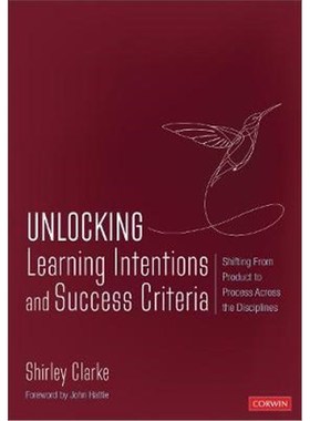 按需印刷Unlocking: Learning Intentions:Shifting From Product to Process Across the Disciplines[9781544399683]