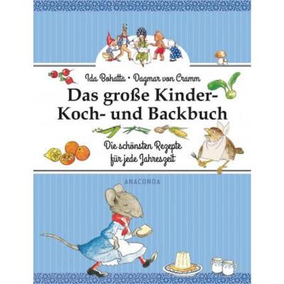 预订不退不换德语 Das große Kinder-Koch- und Backbuch:Die schönsten Rezepte für jede Jahres