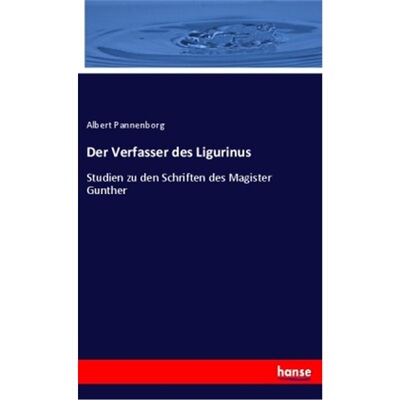 预订不退不换德语Der Verfasser des Ligurinus[9783348067133]