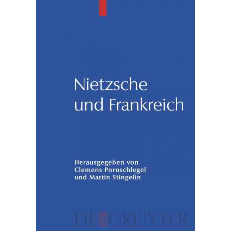 按需印刷不退不换DEG Nietzsche und Frankreich[9783110193312] - 实物图
