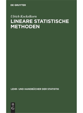 预订不退不换德语 Lineare statistische Methoden: