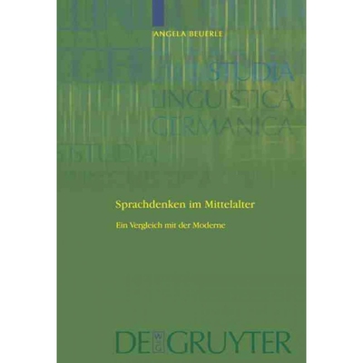按需印刷DEG Sprachdenken im Mittelalter[9783110215014]