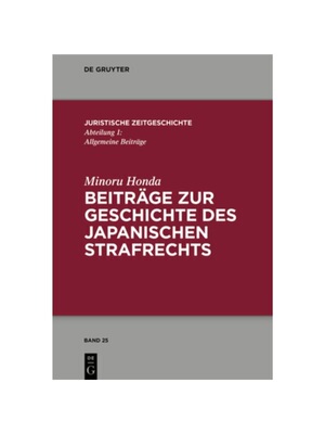 预订【德语】Beitr?ge zur Geschichte des japanischen Strafrechts: