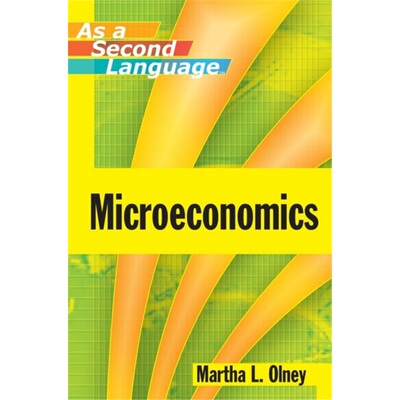 预订不退不换Microeconomics as a Second Language[9780470433737]