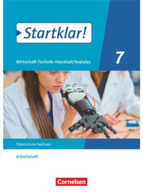 预订【德语】 Startklar! - Wirtschaft-Technik-Haushalt/Soziales - Sachsen - 7. Schul[9783060658633]