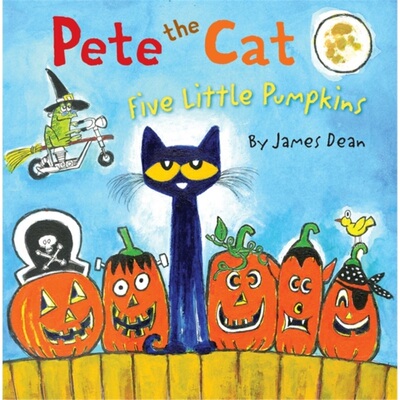 预订Pete the Cat: Five Little Pumpkins[9780062304186]