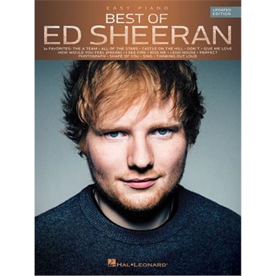 预订Best of Ed Sheeran (Updated Edition):Easy Piano