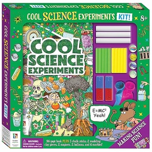 现货 Cool Science Experiments Kit 酷炫科学实验套装 [9781488952647] 上海外文