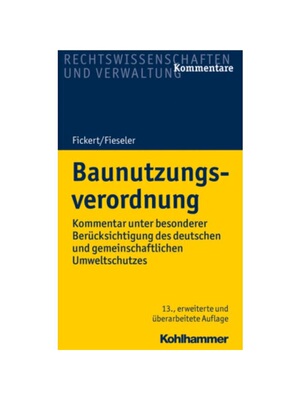 预订【德语】Baunutzungsverordnung, Kommentar:Kommentar unter besonderer Berücksichtigung des deutschen und gemeinschaft