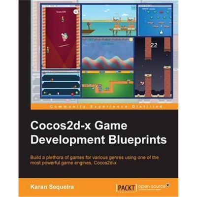 按需印刷不退不换图书Cocos2d-x Game Development Blueprints[9781783985265]