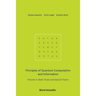 按需印刷Principles of Quantum Computation and Information, Volume 2[9789812565280]