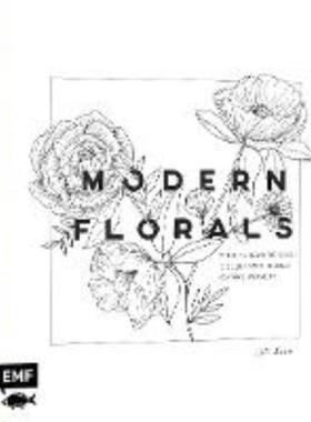 预订【德语】 Modern Florals - Dein Einstieg in die Kunst des Zeichnens: Blumen, Kakteen und mehr