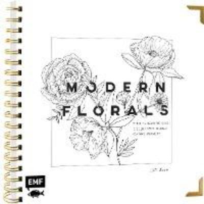 预订【德语】 Modern Florals - Dein Einstieg in die Kunst des Zeichnens: Blumen, Kakteen und mehr