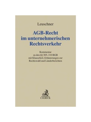 预订【德语】AGB-Recht im unternehmerischen Rechtsverkehr:Kommentar zu den   305-310 BGB mit Klauselteil, Erl?uterungen z