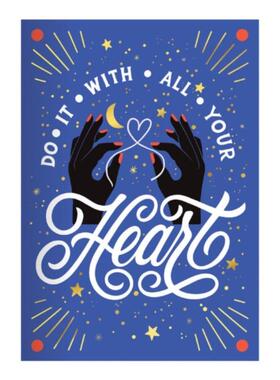 预订Do It With All Your Heart A5 Undated Planner