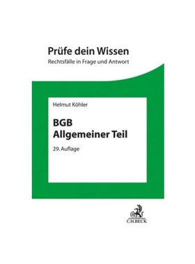 预订【德语】BGB Allgemeiner Teil: