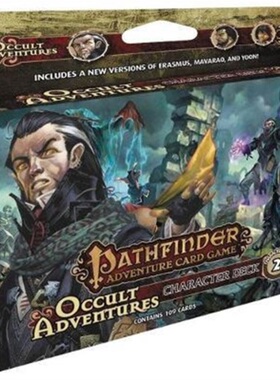 预订Pathfinder Adventure Card Game: Occult Adventures Character Deck 2[9781640780149]