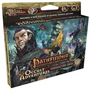 Character Card 9781640780149 Deck Adventures Occult Game Adventure 预订Pathfinder